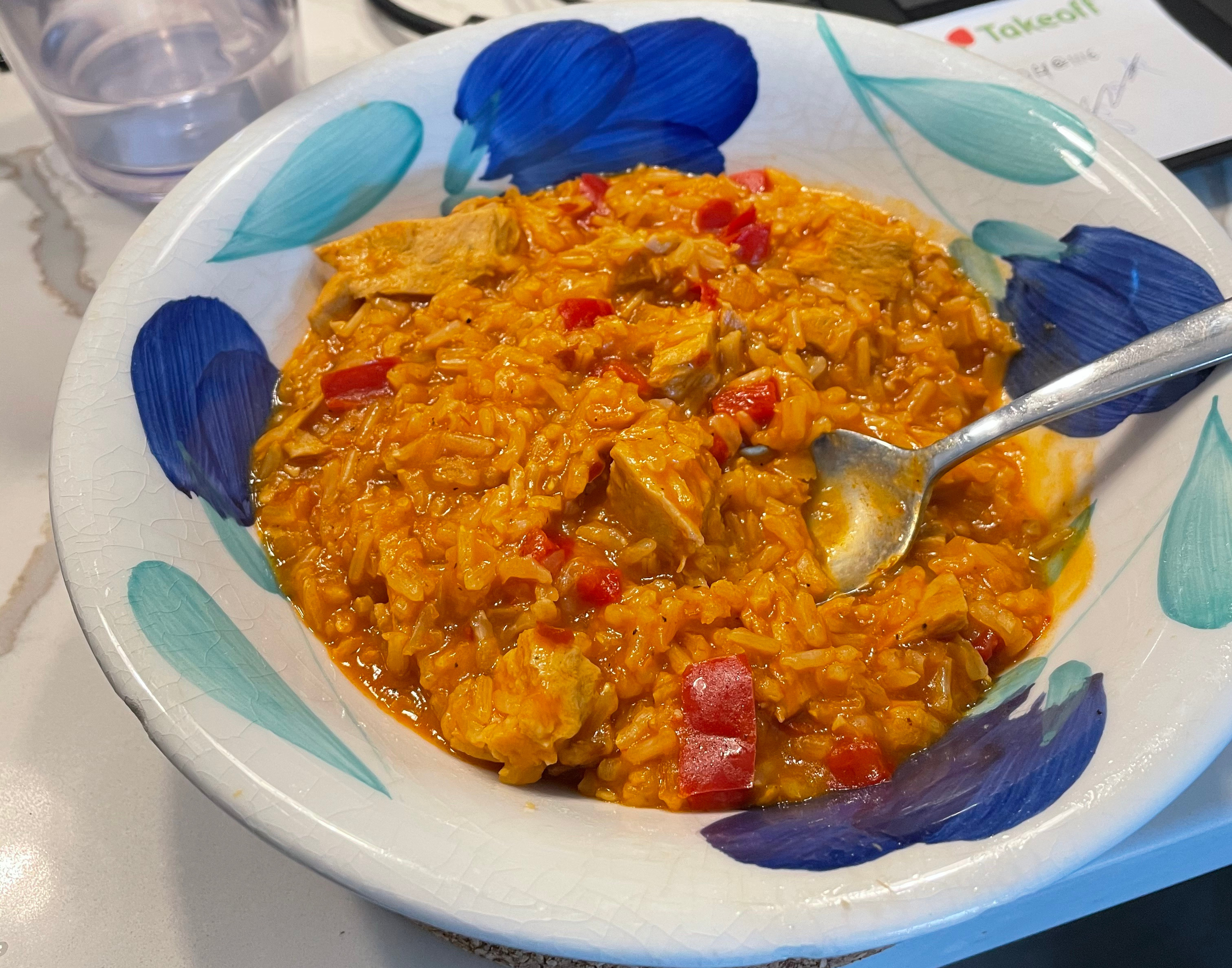 Tofurky Chick'n and Rice