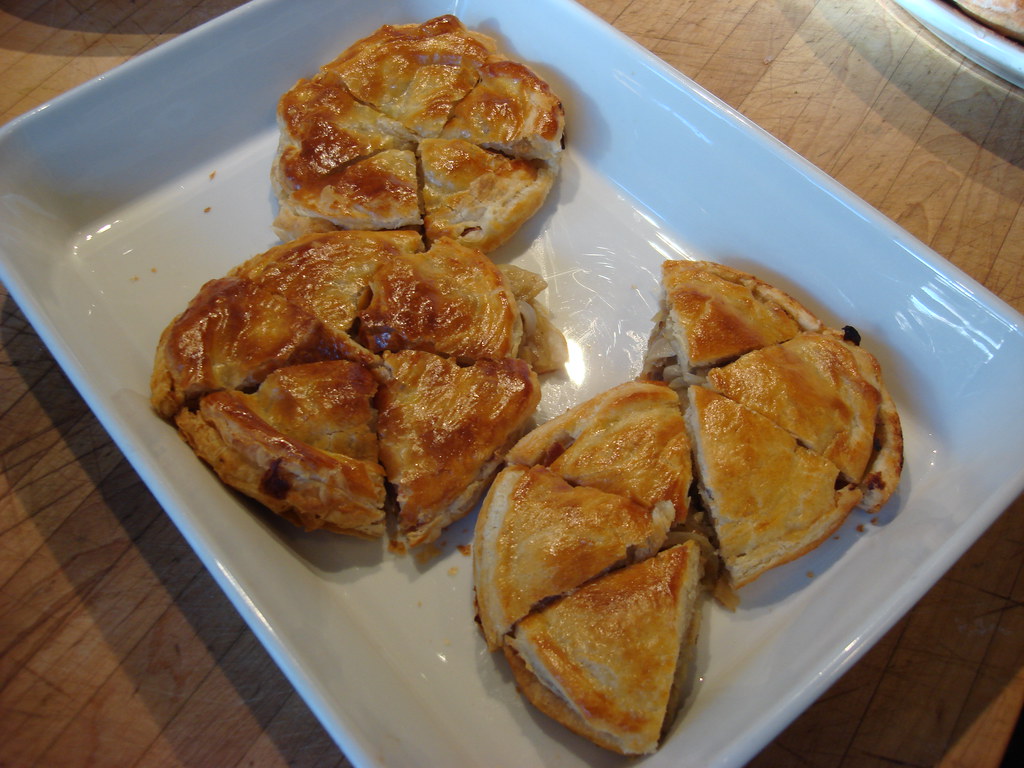 Potato and Caramelized Onion Pithivier